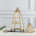 3 Tiers Jewelry Boxes Storage Geometric For Display